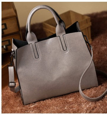 2025 New Women's Bag Women's Tote Bag Simple Large Leather Bag Versatile Shoulder Crossbody Bag Large Capacity Handbag