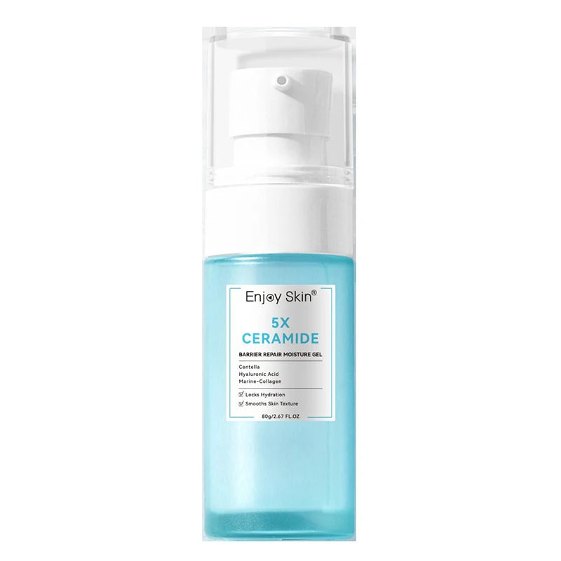 Ceramide Facial Skincare Series: Soothing Toner,Moisturizing Face Cream,Low PH Cleaner,Barrier Serum,Moisture Gel,Skin Hydration