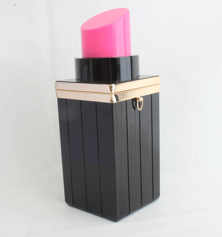 Lipstick Bag Lipstick Clutch Shoulder Evening Bag Chain Evening Bag Mini Acrylic Bag Clutch Women's Bag Dropshipping
