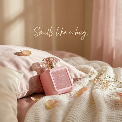 Pink Blush Perfume for Women, Marshmallow Blush Eau De Parfum - Romantic & Sweet Arabian Perfume - A Captivating Scent Wrapped in Pink Bottle 100ml(3.4 OZ)