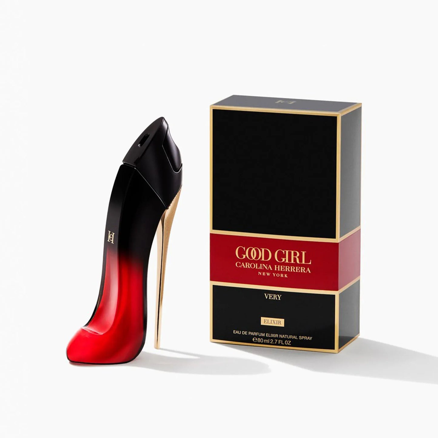 Carolina Herrera Very Good Girl Elixir Eau de Parfum for Women – Oriental Floral Fragrance, Long-Lasting, 2.7 fl oz / 80 ml