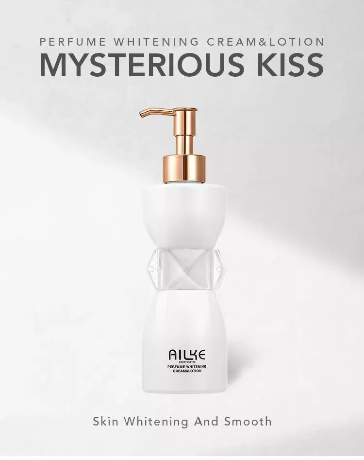 AILKE Collagen Whitening Body Lotion, Intense Moisturizing Cream for Women, Reduce Dark Spots, Melanin, With Nicotinamide