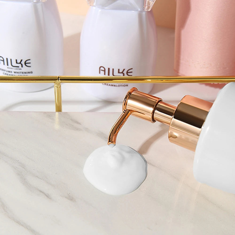 AILKE Collagen Whitening Body Lotion, Intense Moisturizing Cream for Women, Reduce Dark Spots, Melanin, With Nicotinamide