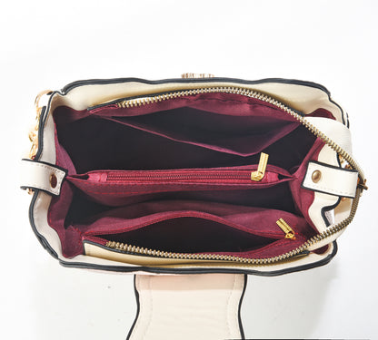 Korean Style Bucket Bag – PU Leather Crossbody