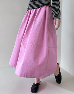 Juzhi Spring New Korean Style Washing Tooling Straight Tube Commuter High Waist Slimming Wide Leg Pants 8058