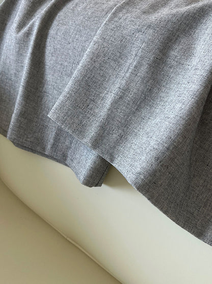 Luxi Gao Ding worsted ~ design pleated suit pants trousers women's old money style high waist mopping wide leg pants 1919