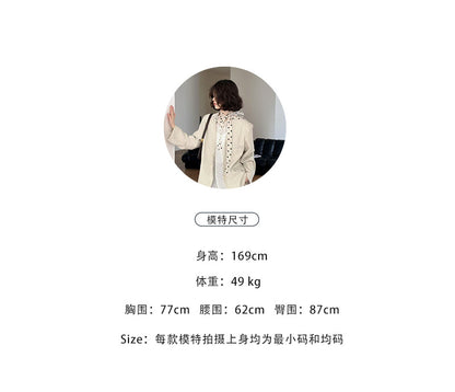 Juzhi Spring New Korean Style Washing Tooling Straight Tube Commuter High Waist Slimming Wide Leg Pants 8058