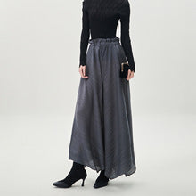 Textured Pleated Pants Women's Casual Pants Versatile Slimming Look Miyake New High-Waisted Straight Pants Narrow Version Women's Harem Pants