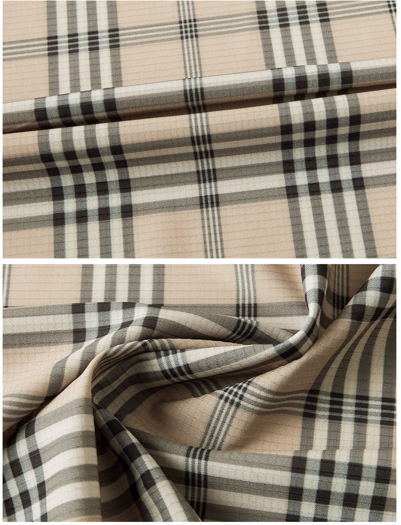 Men's Short-sleeved Shirt Summer Non-marking Non-ironing Youth Short-sleeved Shirt Men's Fashion Plaid Casual Shirt Men's Short-sleeved Shirt