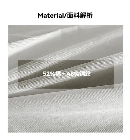 Juzhi Spring New Korean Style Washing Tooling Straight Tube Commuter High Waist Slimming Wide Leg Pants 8058