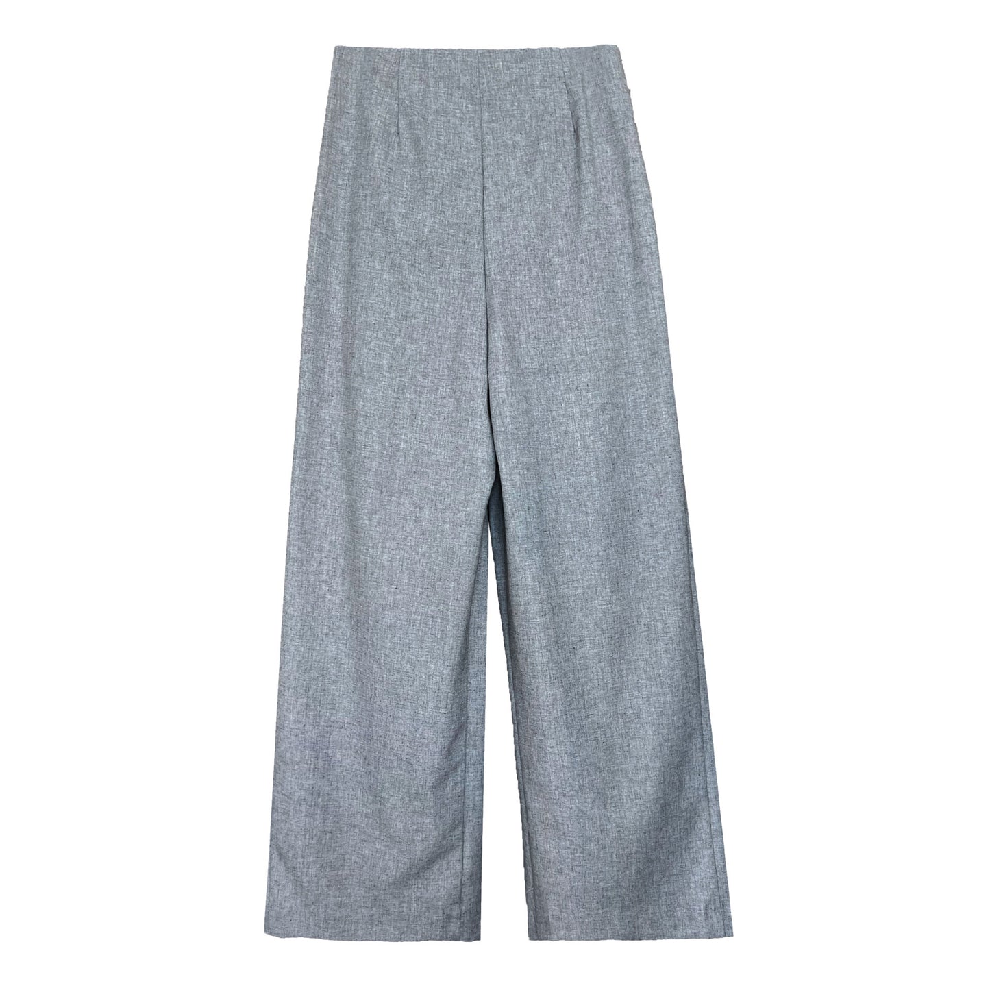 Luxi Gao Ding worsted ~ design pleated suit pants trousers women's old money style high waist mopping wide leg pants 1919