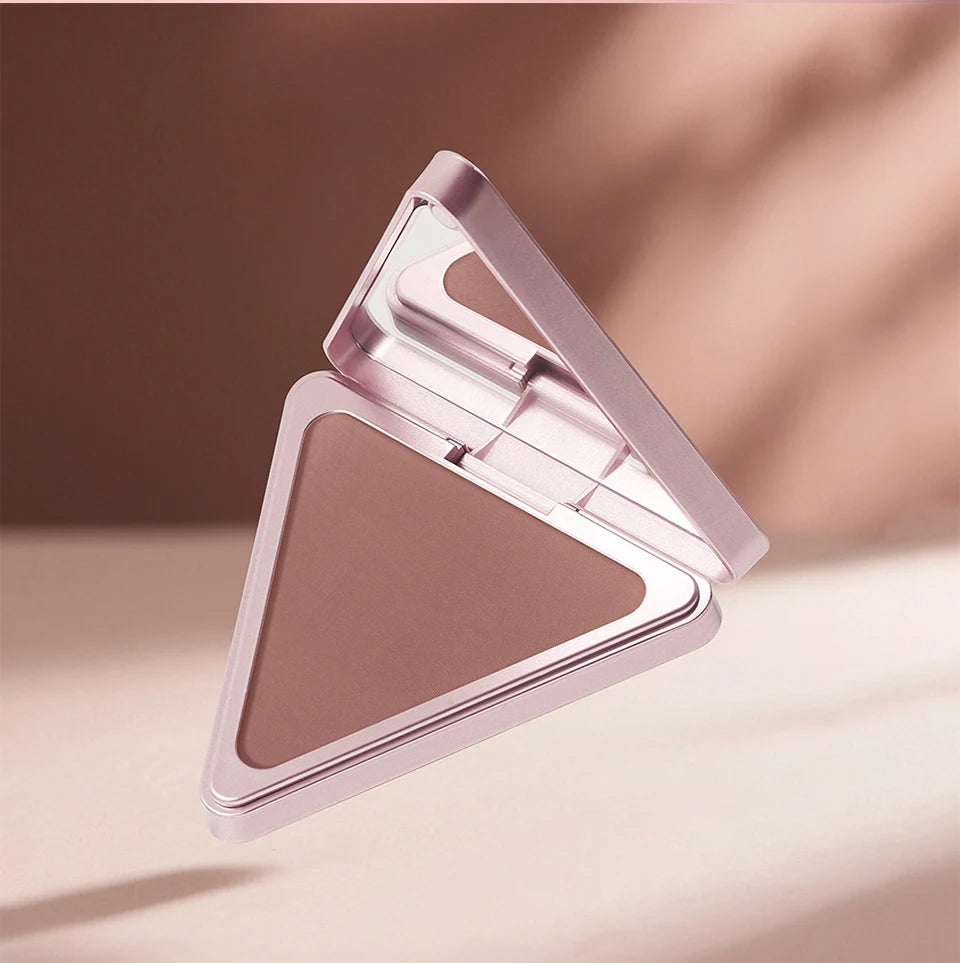 Soft Velvet Matte Bronzer Pressed Powder Long Wear Contour Even Skin Tone Light Setting Powder Natural Tan Shade Face Makeup