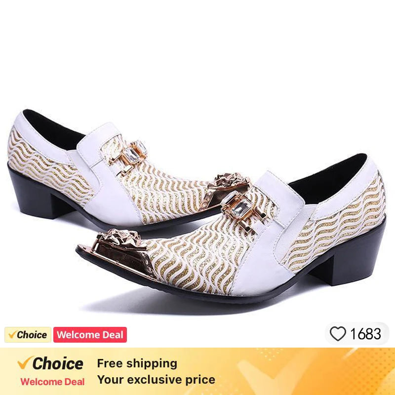luxury mens shoes designer like snake pattern Dress shoes man Gentleman Slip On Oxfords genuine leather shoes for men Fashion