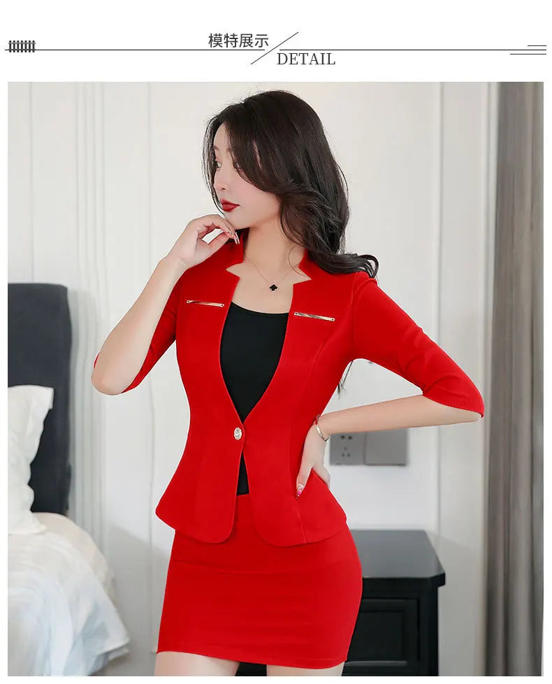 Woman Work Clothes Suit Hotel Waiter Beauty Salon Spa Massage Nail Cafe Sexy Foot Bath Sauna Technician Overall Skirt Uniform