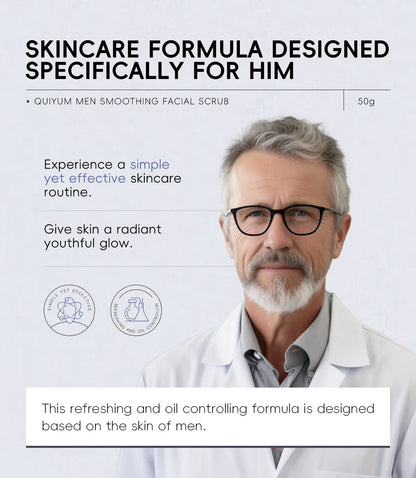 Men's Smooth Facial Scrub 50g Cleansing Pores Men's Skin Care Products