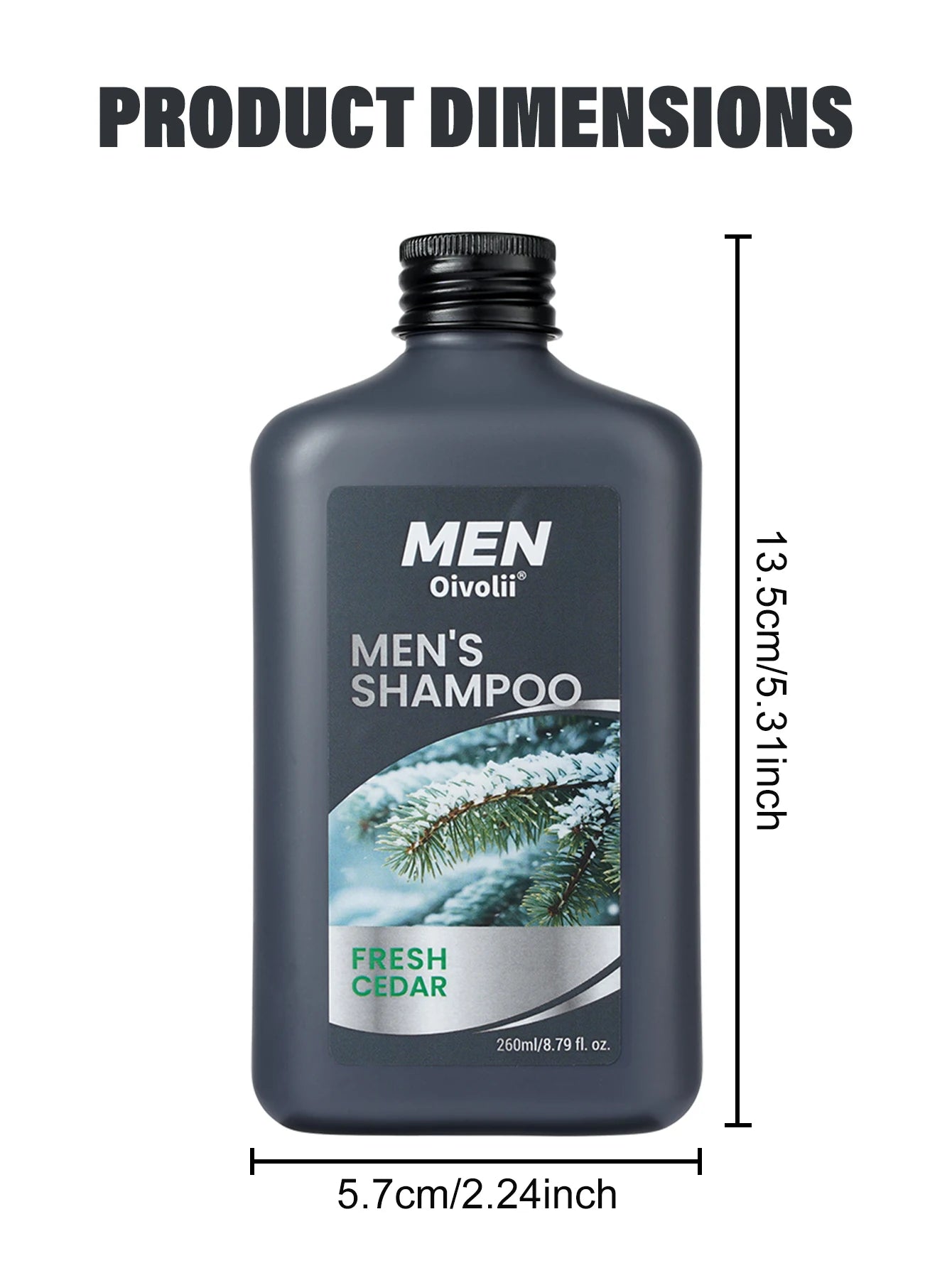 Men 4-in-1 Body, Hair, Beard and Face Wash - Hydrates Skin, Beard and Hair All Day, Strengthen Hair and Beard, Gift for He..