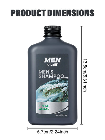 Men 4-in-1 Body, Hair, Beard and Face Wash - Hydrates Skin, Beard and Hair All Day, Strengthen Hair and Beard, Gift for He..
