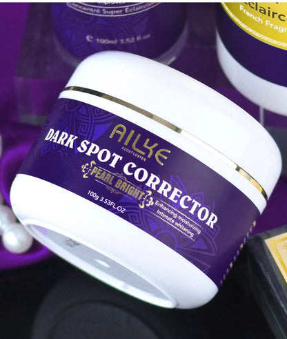 AILKE Double Glutathione Dark Spots Remover Face Cream, For Armpit, Elbows, Legs, White Spots, Age Spots, Sun Spots, Freckles