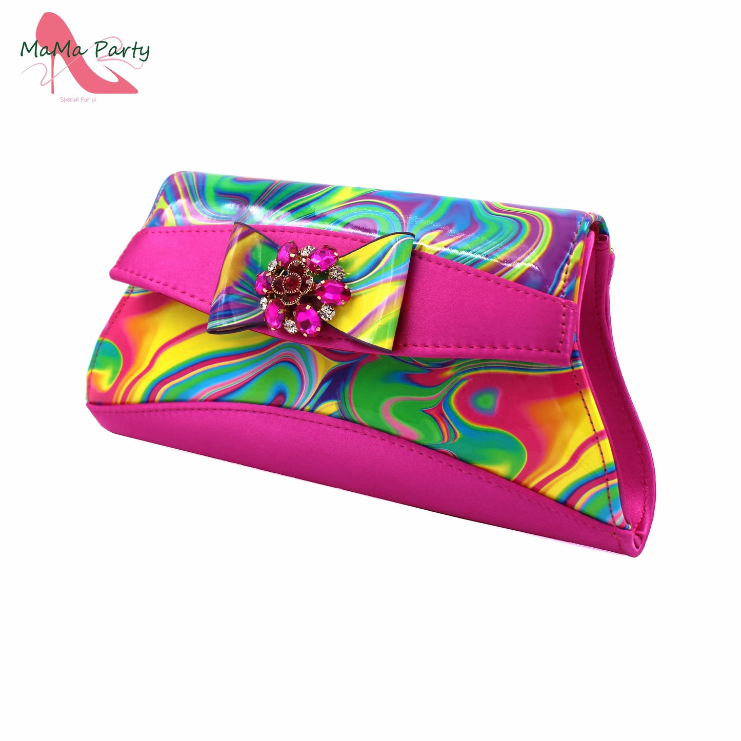2024 INS Hot Sale New Arrivals Red Color Italian Design Shoes Matching Bag Set Super High Heels Pumps for Garden Party