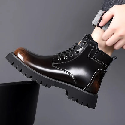 Men Boots 2023 New Winter Slippers Warm Men Shoes Waterproof Non-Slip Plush Sneakers Male Tenis Shoes Boots Men Sneakers Winter
