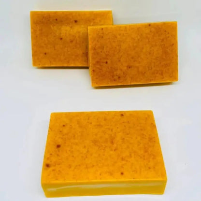 1/2/3/5Pcs 100g Turmeric Hand Made Soap, Lemon Kojic Acid Soap, Shower and Facial Soap Body Care