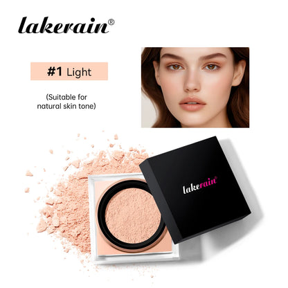 Loose Baking Setting Powder Natural Face Matte Waterproof Brightening Long Lasting Oil Control Loose Powder Makeup Cosmetics
