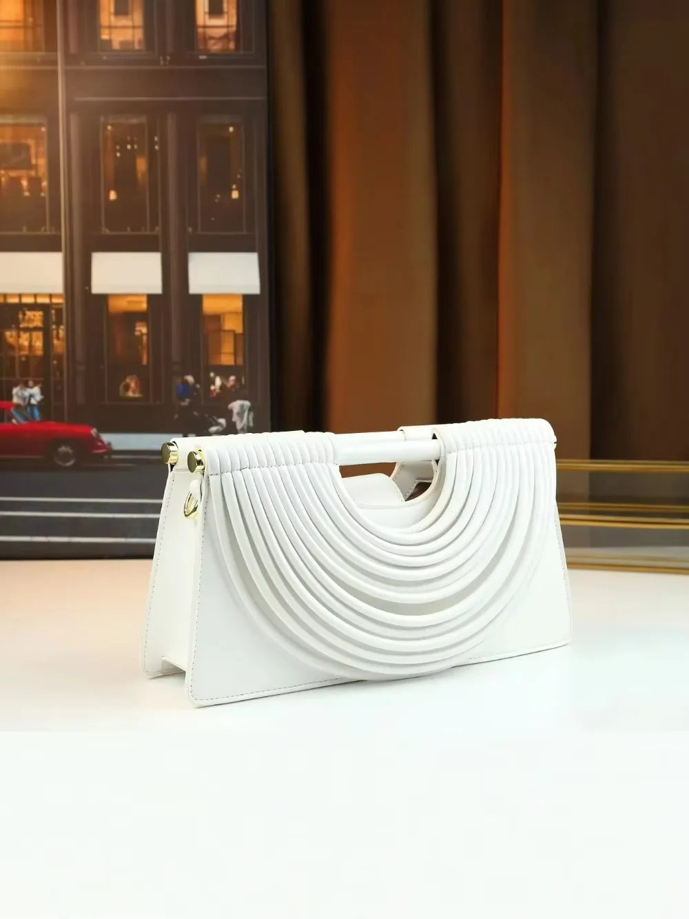 Hand-woven 2025 New Fashion Handbag, Clutch Bag, Niche Design, High-end Single-shoulder Crossbody Bag