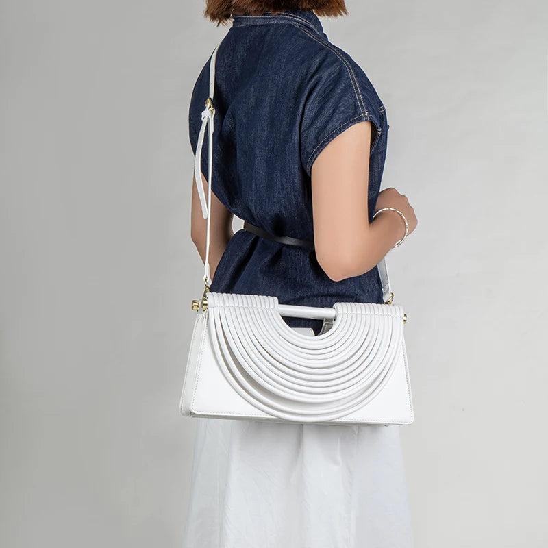Handbags for Women 2025 New Gold Luxury Designer Brand Handwoven Noodle Bags Leather Pulled Hobo Silver Evening Clutch Chic