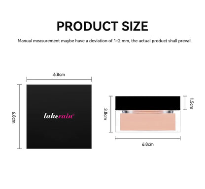 Loose Baking Setting Powder Natural Face Matte Waterproof Brightening Long Lasting Oil Control Loose Powder Makeup Cosmetics