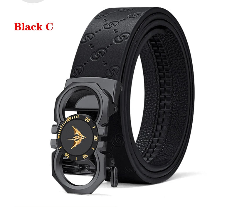 Men's fashionable automatic buckle waistband, casual belt, personalized and versatile, high-end belt
