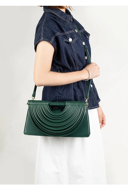 Handbags for Women 2025 New Gold Luxury Designer Brand Handwoven Noodle Bags Leather Pulled Hobo Silver Evening Clutch Chic