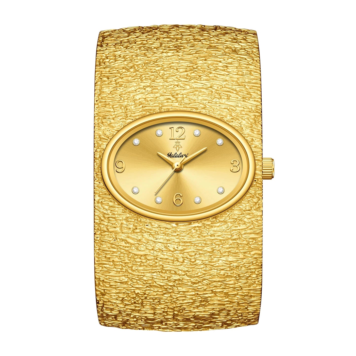 YaLaLuSi Luxury Women's Bracelets, Watches, Vintage Waterproof Gold Watches, Gifts Watch for Ladies Reloj Mujer