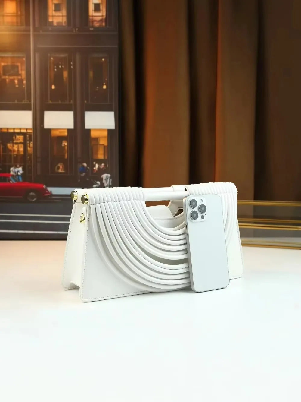 Hand-woven 2025 New Fashion Handbag, Clutch Bag, Niche Design, High-end Single-shoulder Crossbody Bag