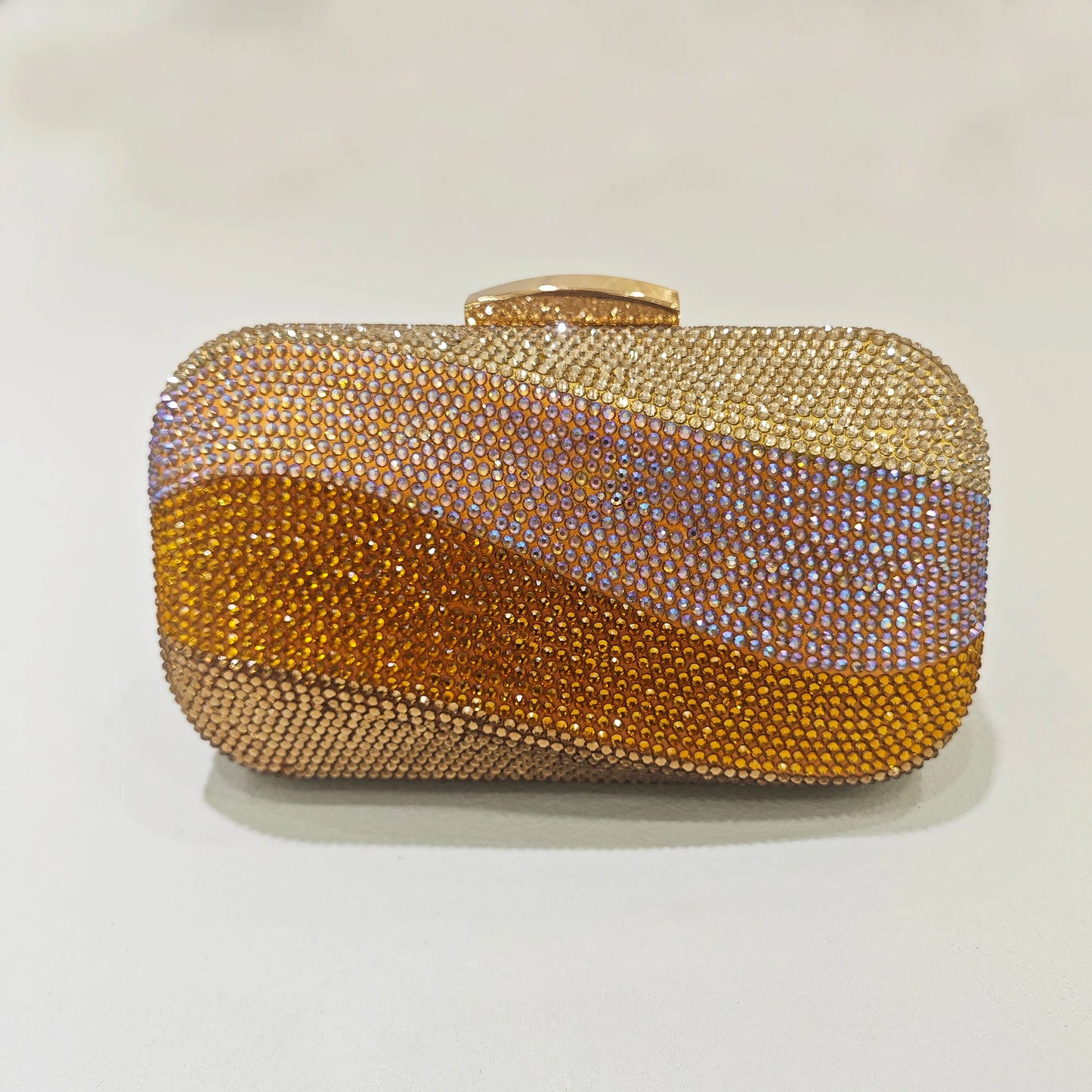 Women Blue/Pink/Green/GOLD Crystal Clutch Evening Bags Metal Hollow Box Minaudiere Handbag Bridal Purse Wedding Party Clutches