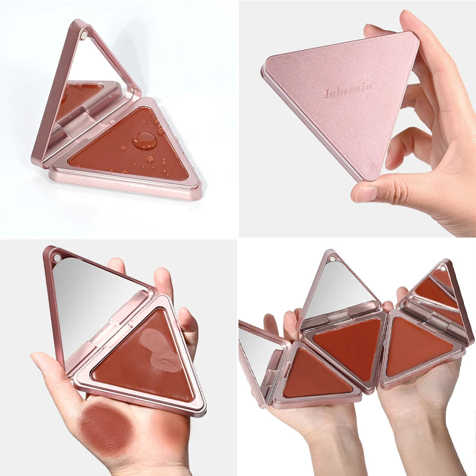 Soft Velvet Matte Bronzer Pressed Powder Long Wear Contour Even Skin Tone Light Setting Powder Natural Tan Shade Face Makeup