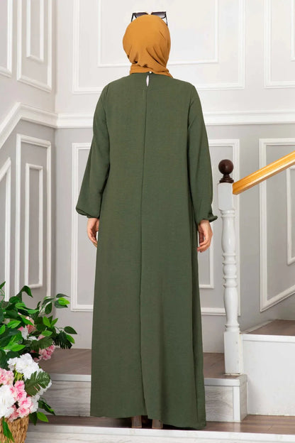 Evening Dress Women Abaya Hijab Femeles Y2K Ruched Muslim Dress Turkish Robe Kaftan Islamic Clothes Ball Gown Jalabiya for Women