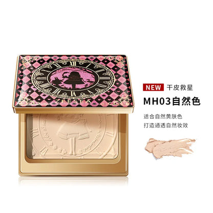 ZEESEA Compact Foundation Powder Natural Light Coverage Matte Soft Waterproof Oil Control Setting Powder
