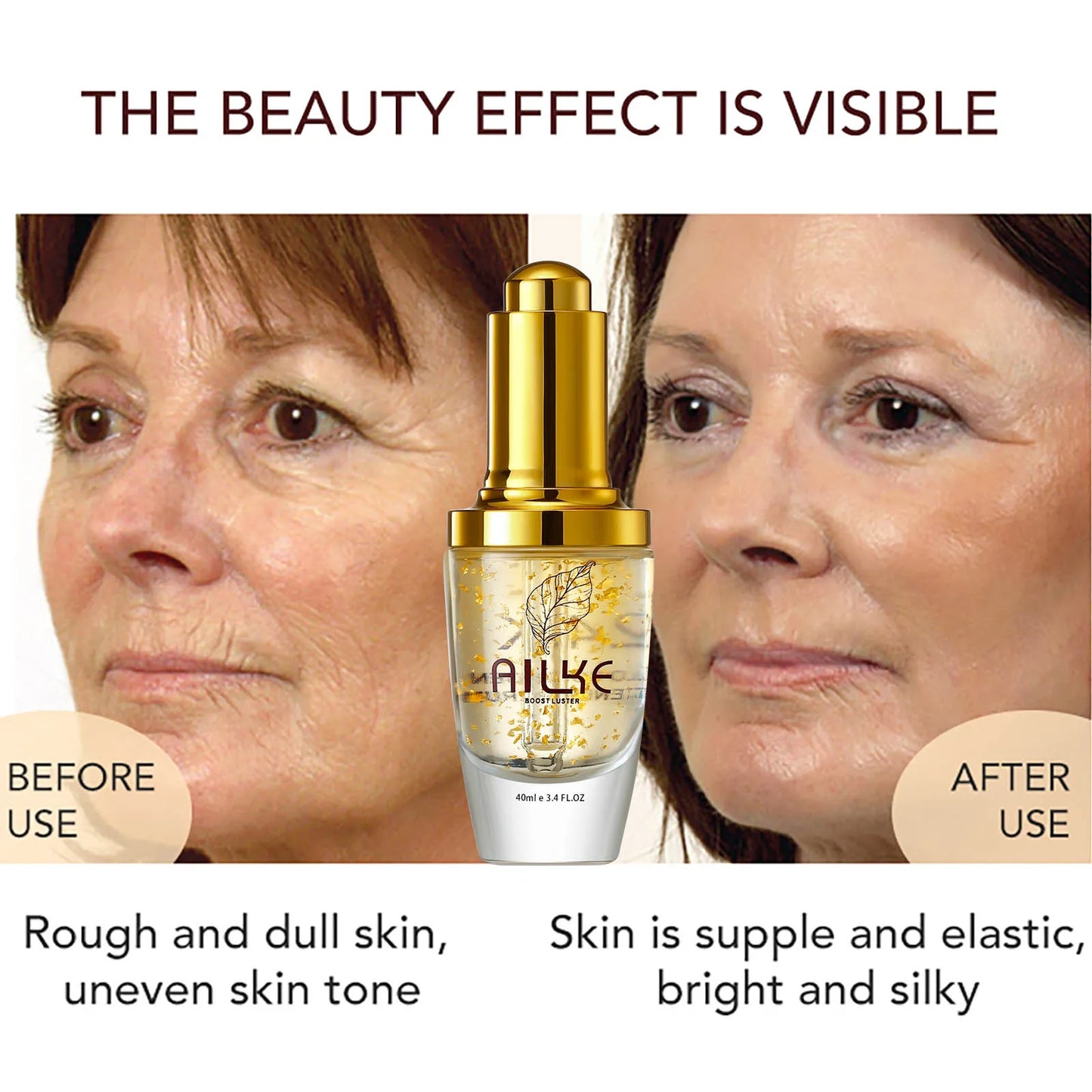 AILKE Whitening Dark Spots Remove Facial Skin Care Cream With Collagen, Reduce Freckles, Wrinkles, Women Premium Face Product