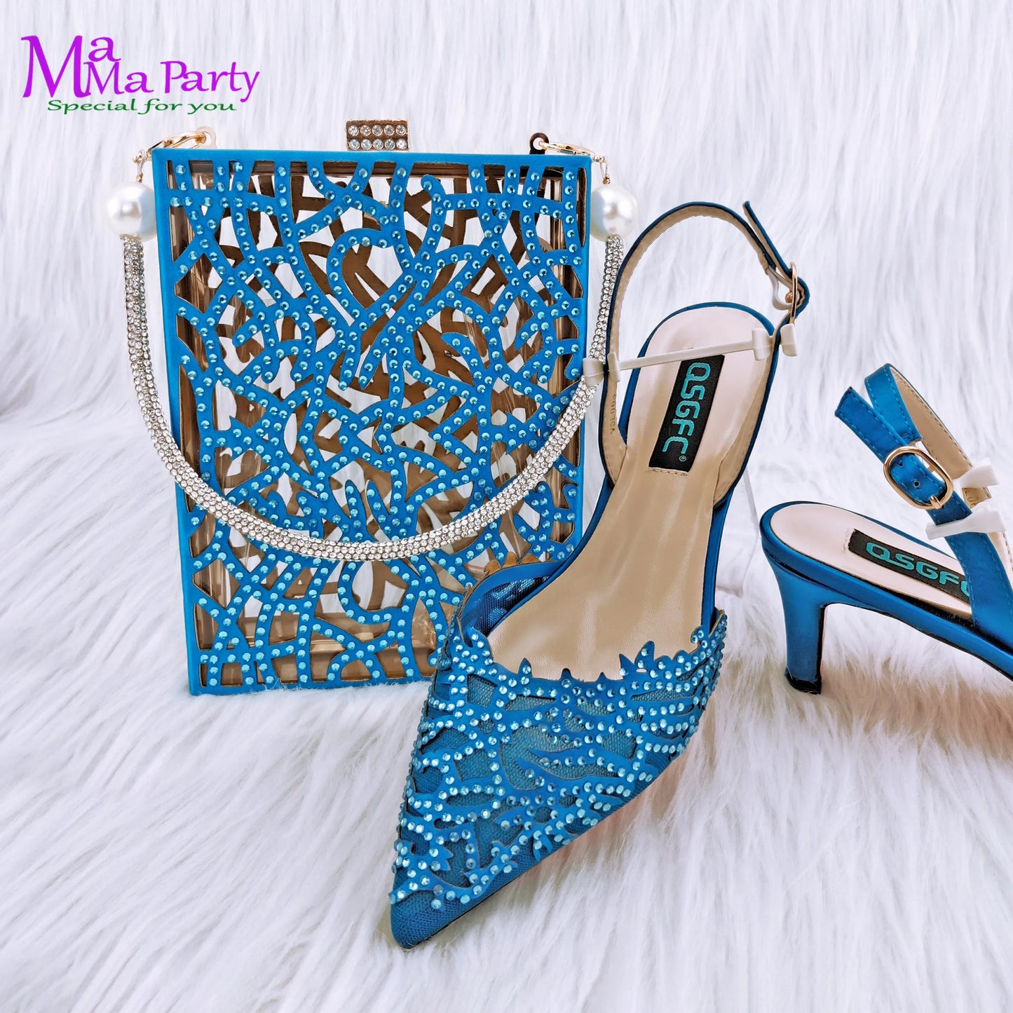 2024 Mature Style INS Hot Sale Italian Design Shoes and Bag to Match in Wine Color High Quality  Hollowing out Design for Dress