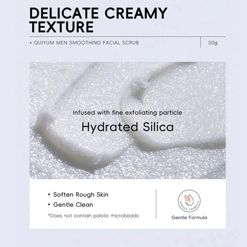 Men's Smooth Facial Scrub 50g Cleansing Pores Men's Skin Care Products