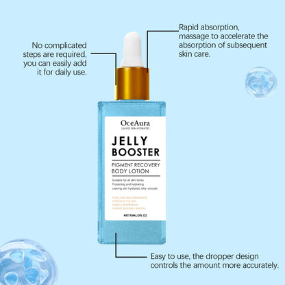 Jelly Booster Pigment Booster Recovery Body Lotion,Nicotinamide Visual Brightening Serum,Hydration Moisturizing,Fade Dark Spots