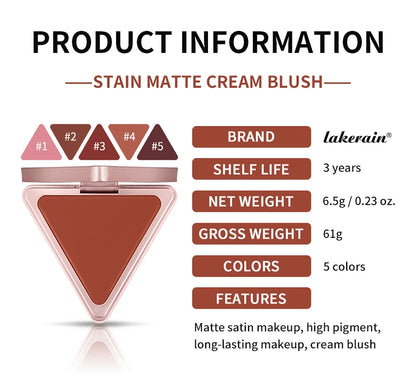 Soft Velvet Matte Bronzer Pressed Powder Long Wear Contour Even Skin Tone Light Setting Powder Natural Tan Shade Face Makeup
