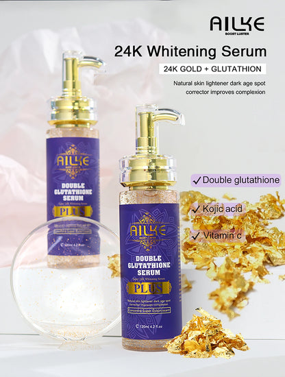 AILKE Glutathione Whitening Cream, Advanced Lightening Lotion, Glowing Cream For All Skin, Reduce Dark Spots, Even Skin Tone