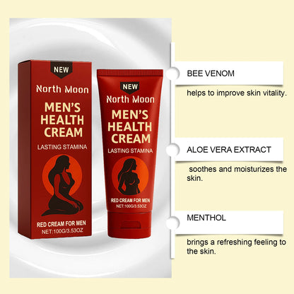 Men's Care Cream Daily Care to Nourish Men's Skin Gentle Formula Massage Care Cream