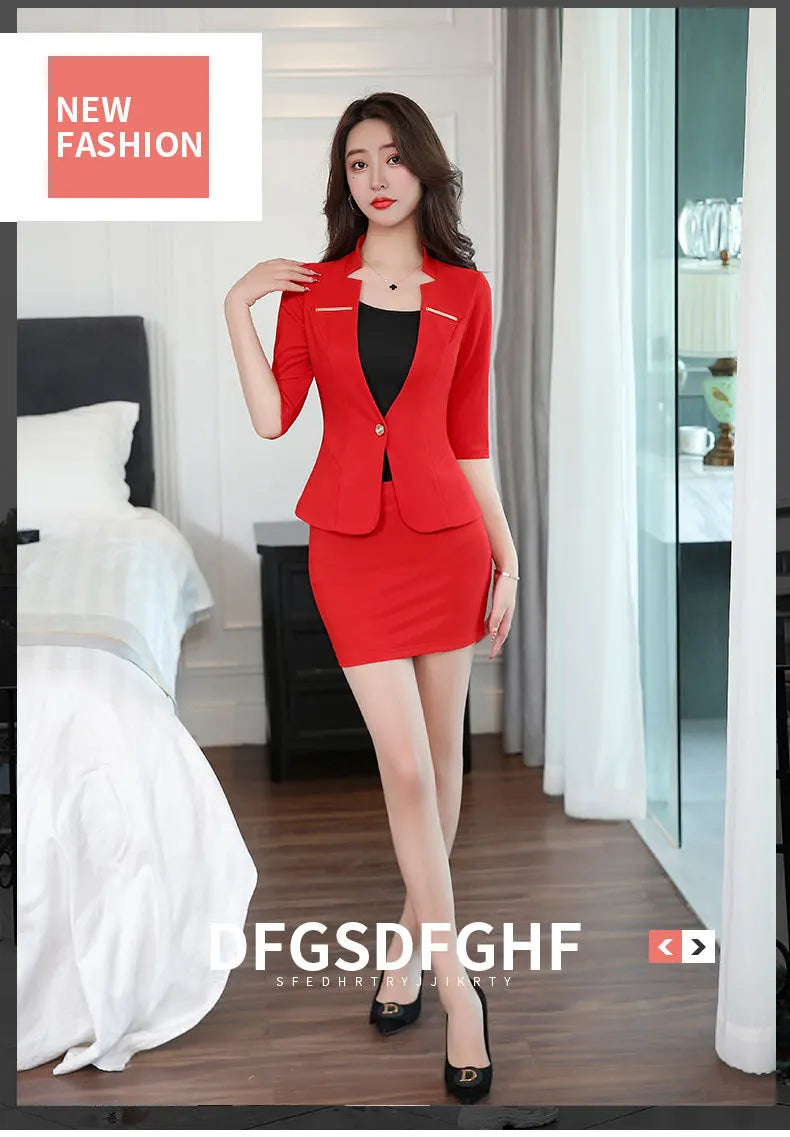 Woman Work Clothes Suit Hotel Waiter Beauty Salon Spa Massage Nail Cafe Sexy Foot Bath Sauna Technician Overall Skirt Uniform