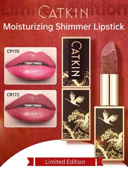 CATKIN Makeup Velvet Matte Lipstick, Hydrating Satin Long Lasting lipstick with Smooth and Creamy Texture