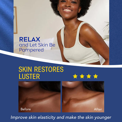 AILKE Collagen Whitening Body Lotion, Intense Moisturizing Cream for Women, Reduce Dark Spots, Melanin, With Nicotinamide