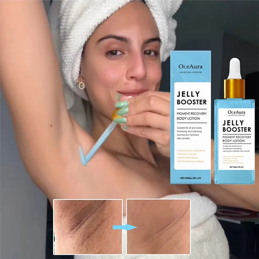 Jelly Booster Pigment Booster Recovery Body Lotion,Nicotinamide Visual Brightening Serum,Hydration Moisturizing,Fade Dark Spots