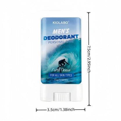 72-hour long-lasting odor elimination, 15g antiperspirant deodorant cream, keeps you fresh and dry all day, portable and conveni