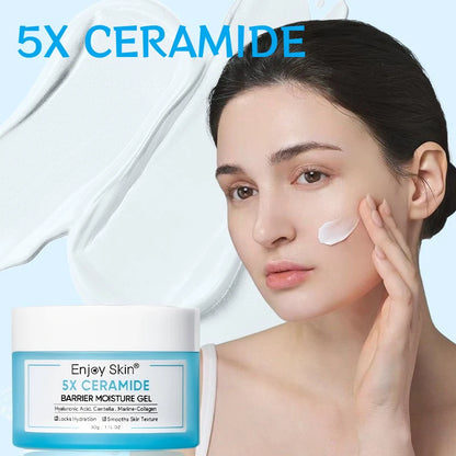 Ceramide Facial Skincare Series: Soothing Toner,Moisturizing Face Cream,Low PH Cleaner,Barrier Serum,Moisture Gel,Skin Hydration